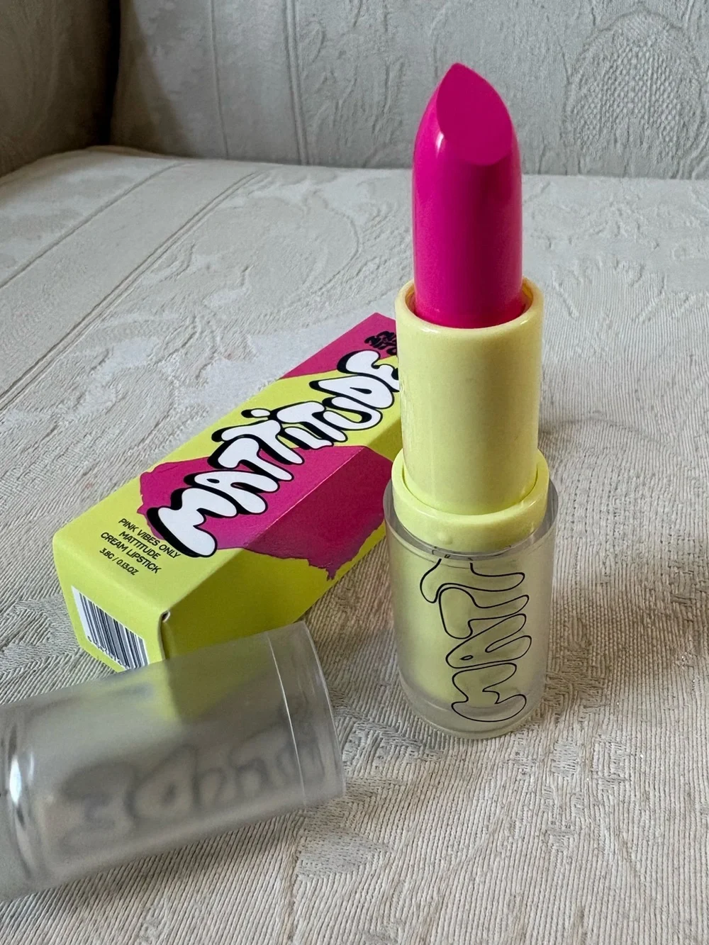 Made by Mitchell Mattitude Lipstick in Pink Vibes Only BNIB